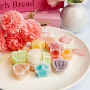 Multi-Shape Wax Candy, 3.5 oz – Assorted Fruit Flavors, Crispy When Chilled, Mini Cute Wax Candy Bombs, Chewable Retro Party Gift Snack Filled Jelly