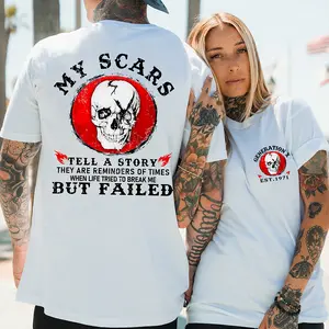 My Scars Tell A Story They Are Reminders Of Times When Life Tried To Break Me Print Shirt