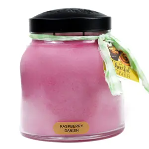 Raspberry Danish - 34 oz Papa Candle