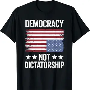 Men’s Pro-Democracy, Anti-Dictatorship, Anti-MAGA, Anti-Oligarchy T-Shirt/Sweatshirt