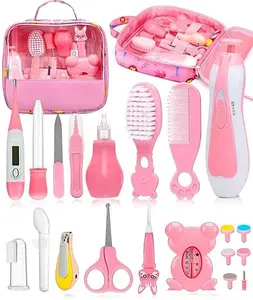 Easter Gift  Baby Healthcare and Grooming Kit, Electric Safety Nail Trimmer Baby Nursery Kit, Newborn Care Kits with Hair Brush Comb for Newborn Infant Toddlers Baby Boys Girls Kids, Baby Shower Gifts