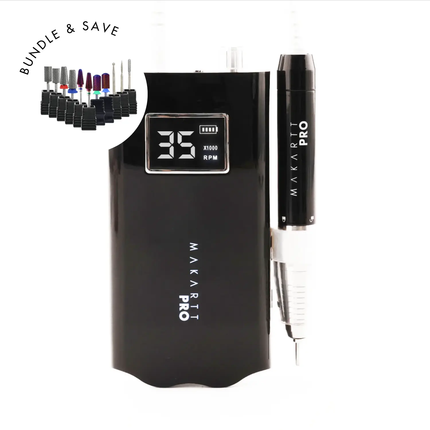 LuxuriaPro E-File + Drill Bits Bundle