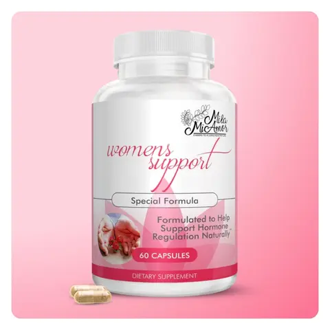Women's Support | Special Formula | Hormone Regulator w/ Natural Ingredients | 60 Capsules