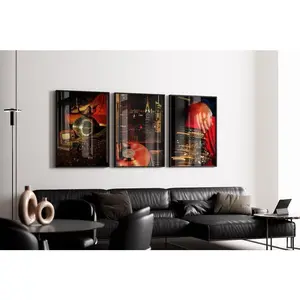 Fashion Poster Set of 3 | Luxury Fashion Prints, Product without frame