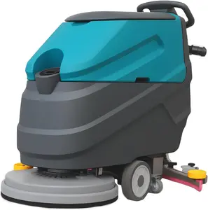 22" Cleaning Width Walk-behind Floor Scrubber Machine, 31.5" Suction Width, 18.5-gal Sewage Tank, 15.9-Clear water tank, 32000 Sqft/h, Cleaning Machines