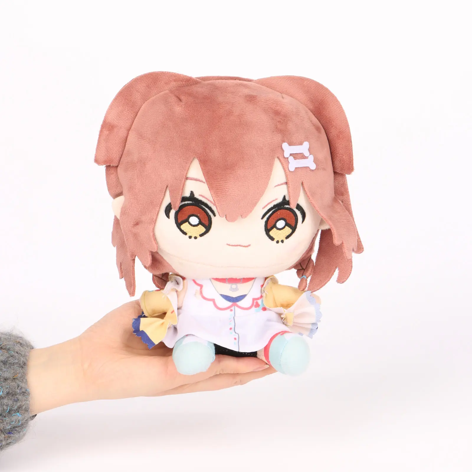 Adorable Korone Dog & Human‑Form Plushies, Sound‑Free Vtuber Character Dolls