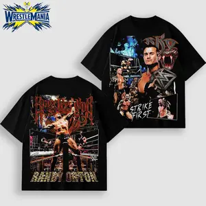 [WWE] Randy Orton RKO Viper Wrestling Graphic T-Shirt, WWE Champion Inspired Streetwear Tee, Apex Predator Vintage Style Shirt, Oversized Cotton Unisex Casual Outfit, Retro Fan Apparel Gift
