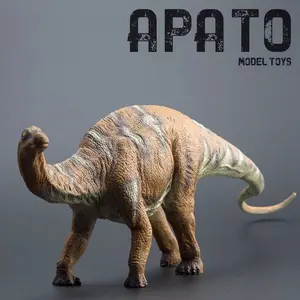 Large Dinosaur Model Simulation Velociraptor Brachiosaurus Jurassic Solid Toy Realistic Decoration Figurine Boy Gift