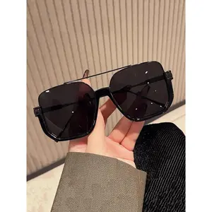 Women's Fashion Metal Frame Sunglasses | High Quality Trendy Casual Shades for Everyday & Outdoor Wear