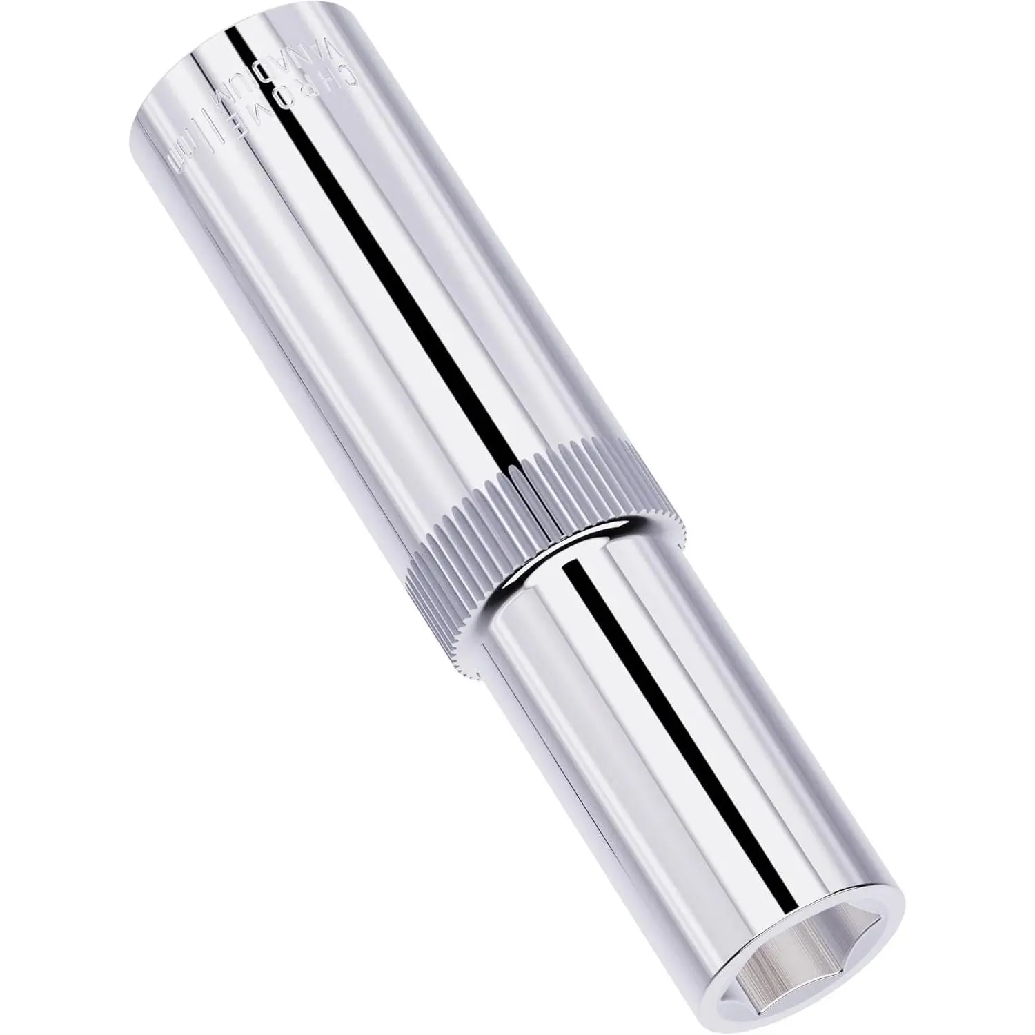 11mm Deep Socket, 3/8 Inch Drive, 6-Point, Metric, Heat Treated CR-V Steel Sockets, Full Polishing, 2.5 Inch Length