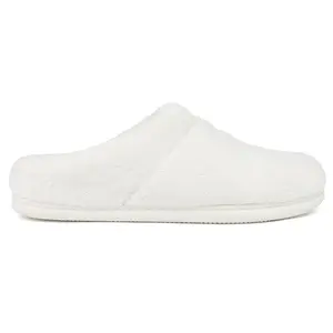 Tempur-Pedic Womens Windsock Scuff Casual Slippers Casual - White