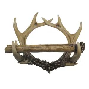 Resin Antler Toilet Paper Holder Resin Antler Toilet Paper Holder