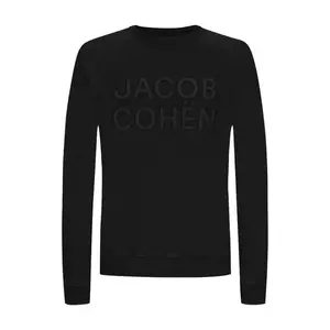 Jacob Cohen Black Cotton Sweater