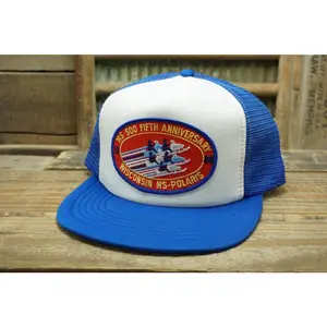 1988 - 500 Wisconsin MS Polaris Snowmobile Hat Vintage Hat