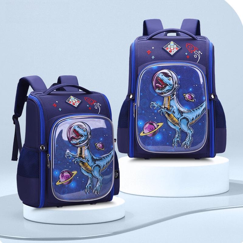 1 Piece Fantasy Princess Dinosaur Cartoon Backpack, Comfortable School Backpack, Casual Outdoor Bag, Anime Style School Bag