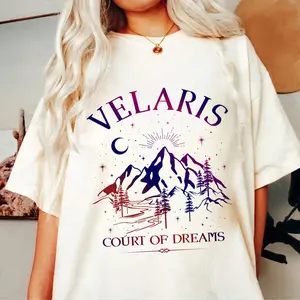 Velaris City Of Starlight Acotar Shirt, The Night Court Doodle Art Sweatshirt, Velaris City of Starlight, Acotar shirt, SJM Merch, Book tok Merch