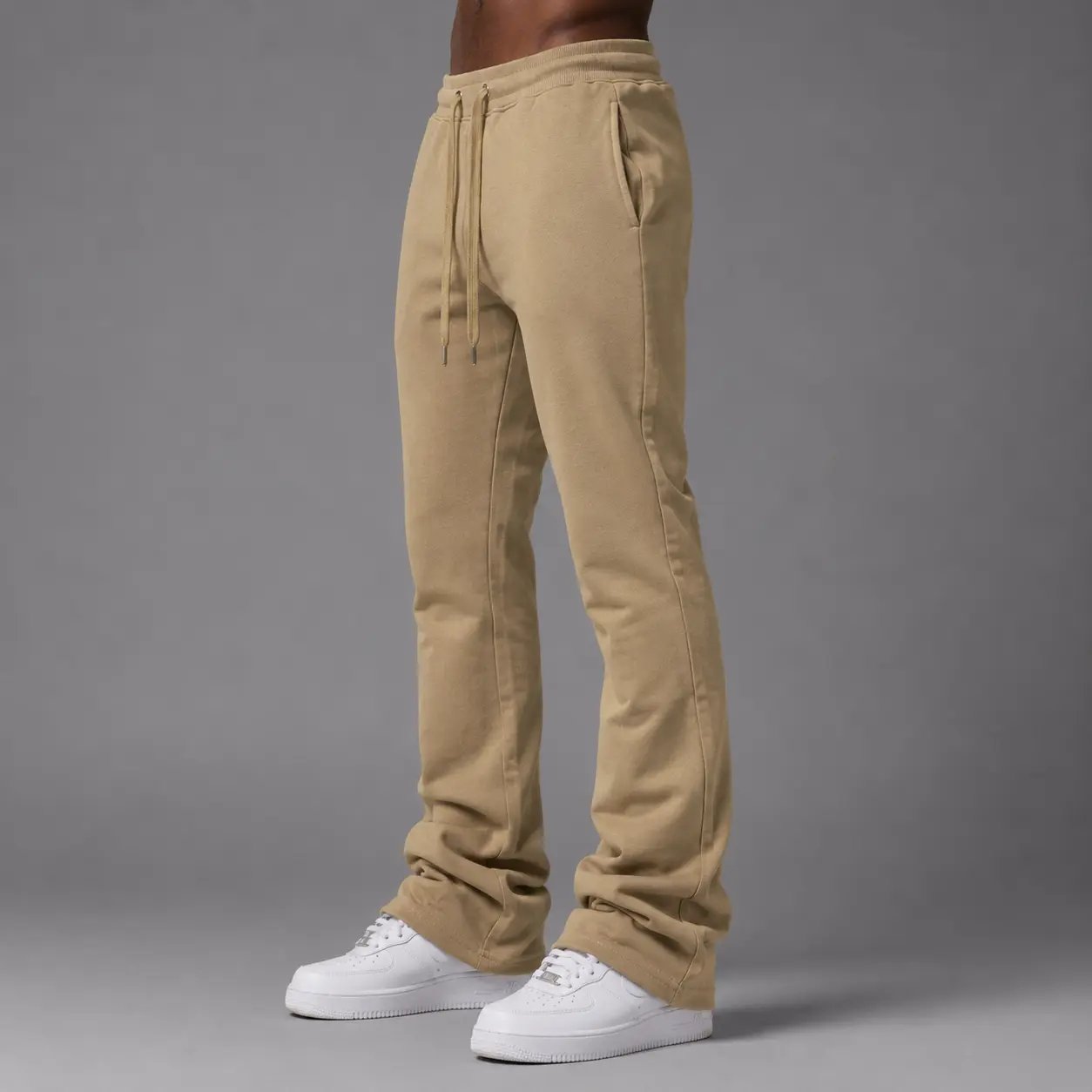 Armor - Stacked Sweat Pants - Sesame - M5690