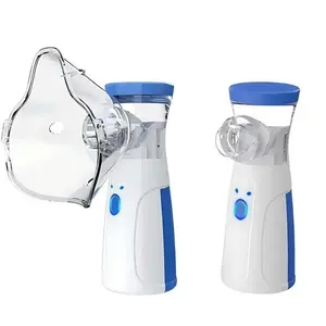Portable Nebulizer for Adults and Kids,Handheld Mesh Nebulizer, Rechargeable Nebulizer for Travel Home Use