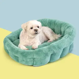 KindTail Small Orthopedic Dog Bed, Cuddler, Faux Fur Luxury Bed, Pet Bed for Dogs and Cats Under 15lbs, Waterproof Dog Bed , Comfy Pet Bed