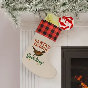 Santa's Favorite Gun Dog - Stocking