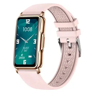 Waterproof Smart Bracelet Watch with Heart Rate – Stylish Health Companion by Nic's Electronics
