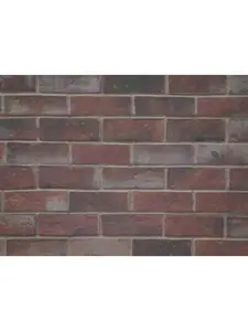 Impact Wall Brands SL-B-R Shiplap Planks - 3D Textured Brick - Red