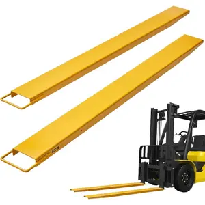 VEVOR Forklift Extensions, 96 Inch Pallet Fork Extensions 4.5 Inch Width, Heavy Duty Fork Extensions for Forklifts, 1 Pair Forklift Extensions for Forklift TruckVEVOR Super Brand Day