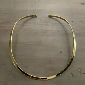 Alchemia Gold Smooth Round Open Neckwire