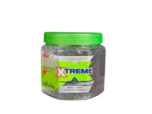 XTREME Pro-Expert Styling Gel 15.87 Ounce Alcohol-Free with Aloe Vera & Panthenol for Extra Hold & UV Protection 450g Haircare Smooth Pack