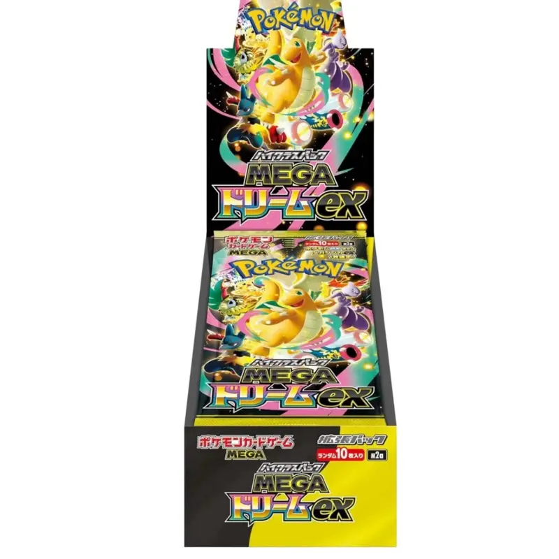 Mega Dream M2A Pokemon Booster Box Japanese New Factory Sealed