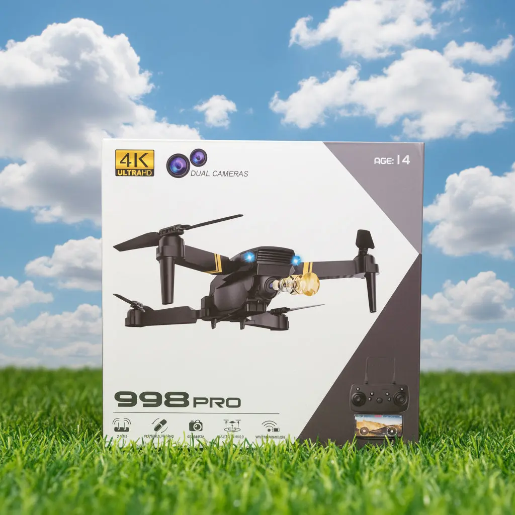 4K ultra HD 998 Pro drone with dual cameras 4K ultra HD 998 Pro drone with dual cameras