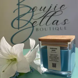 Boujie Bellas’ handmade, natural soy, fragrant candles will complement your decor, while adding an amazing aromatic ambiance.