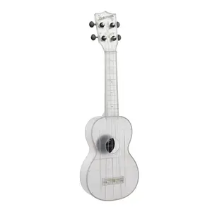 The Waterman Frosted Glass Transparent Soprano Ukulele - Kala Brand