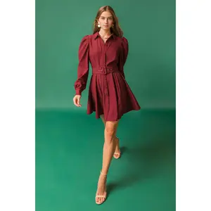 WRAPPED UP IN LOVE MINI DRESS