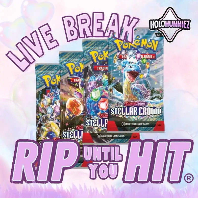RTYH Pokemon TCG Stellar Crown Rip Until You Hit