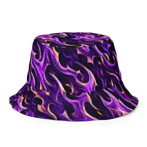 Purple Visionaries Samurai Bucket Hat