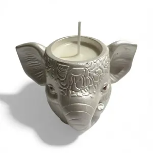 Elephant Good Luck Candle