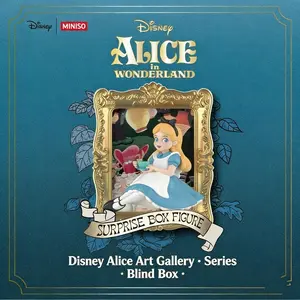 Disney Alice in Wonderland Art Series Blind Box Figure Cute Collectible Toy Decor Figurine Gift