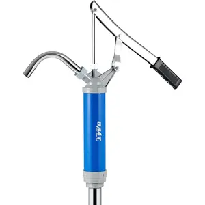Orion Motor Tech Lever Action Barrel Pump, Heavy Duty Barrel Hand Pump with Telescoping Suction Tube Fits 15 to 55 Gallon Drums Transferring Heating Oil, Motor Oil, Transmission Fluid