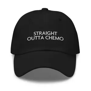 Straight Outta Chemo Dad Hat