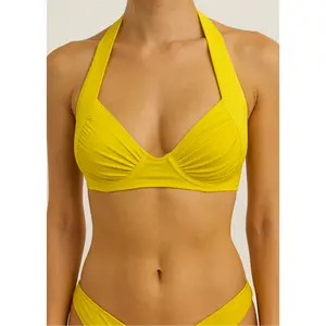 Yellow Bikini Top