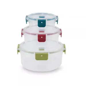 Simply Green Eco Click Food Storage Container Sets - 3pc