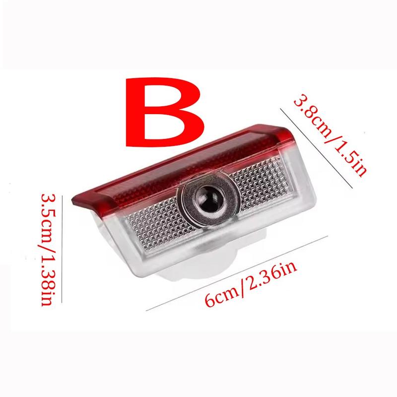 2PCS For Mercedes Benz AMG A B C E Class W205 W176 W177 W246 W212 W213 W166 W167 X253 C117 W117 C205 A205 C207 A207 C218 GLA GLC GLE GLB GLE GLS CLA CLS Auto Accessories LED Car Door Light Logo Welcome Light Projector Lamp Led Car Lights