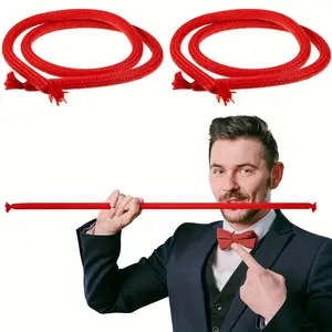 Adjustable Hardness Magic Rope Set, Ideal for Comedy Stage & Close-Up Tricks, Party Props, Gift Ideas, Perfect for Magicians