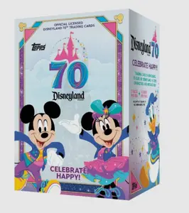 Topps Disneyland 70th Anniversary Blaster Box