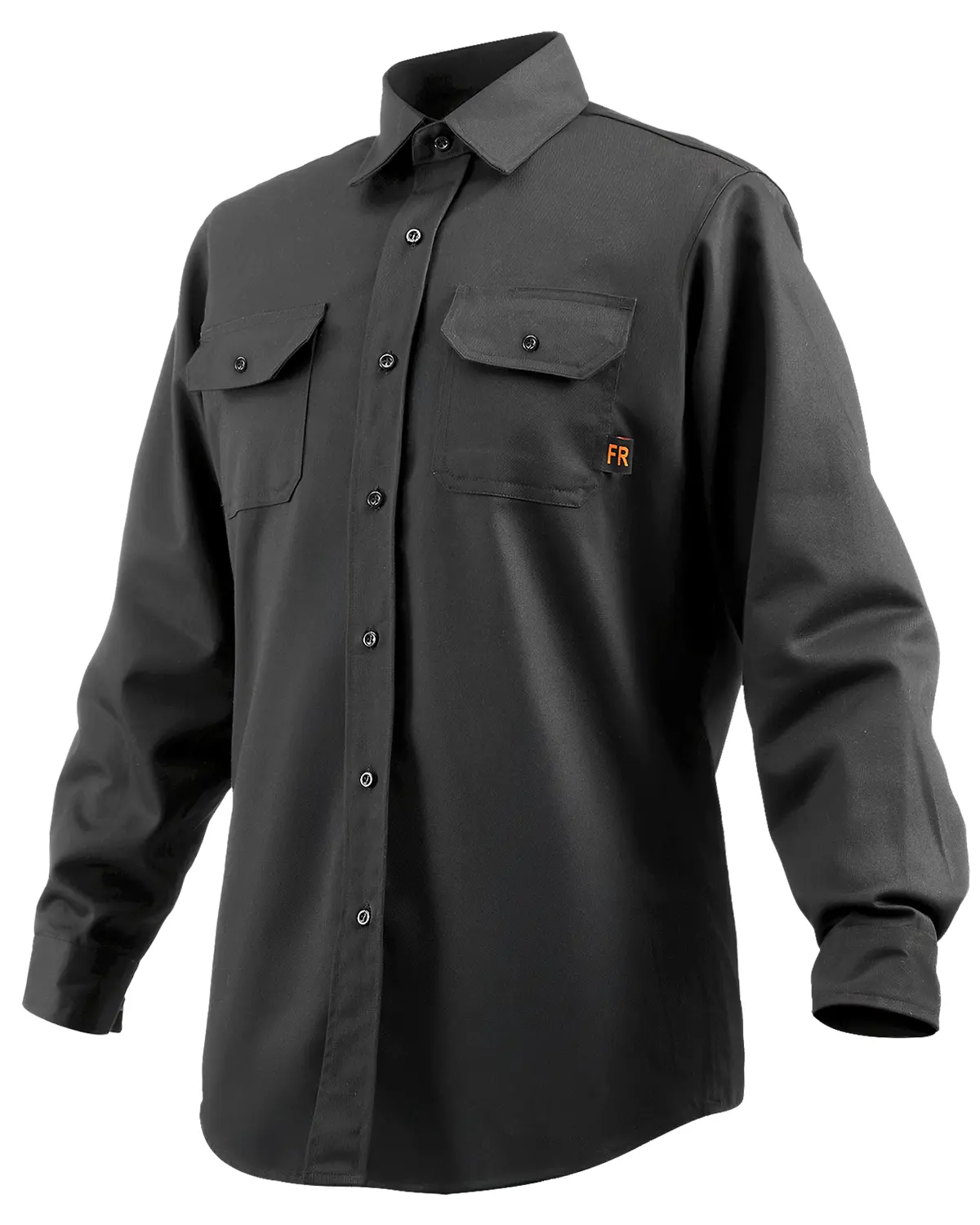 【summerfinds】VEVOR Men's Plain FR Protective Work Uniform Jacket, 7oz Flame Resistant Welding Top, Heat-Resistant Cotton Layer, Machine Washable, ATPV 9.2 Cal/cm² Arc Rating - L Size (Father's Day Gift)
