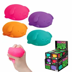 NEEDOH FUNKY PUPS Dog Puppy Fidget Stress Relief Ball Cube  VIRAL Schylling