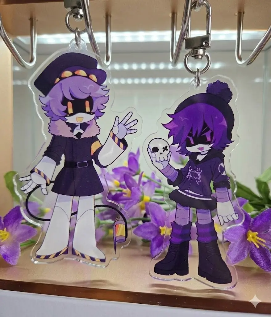 Murder Drones Nuzi - Acrylic Keychain