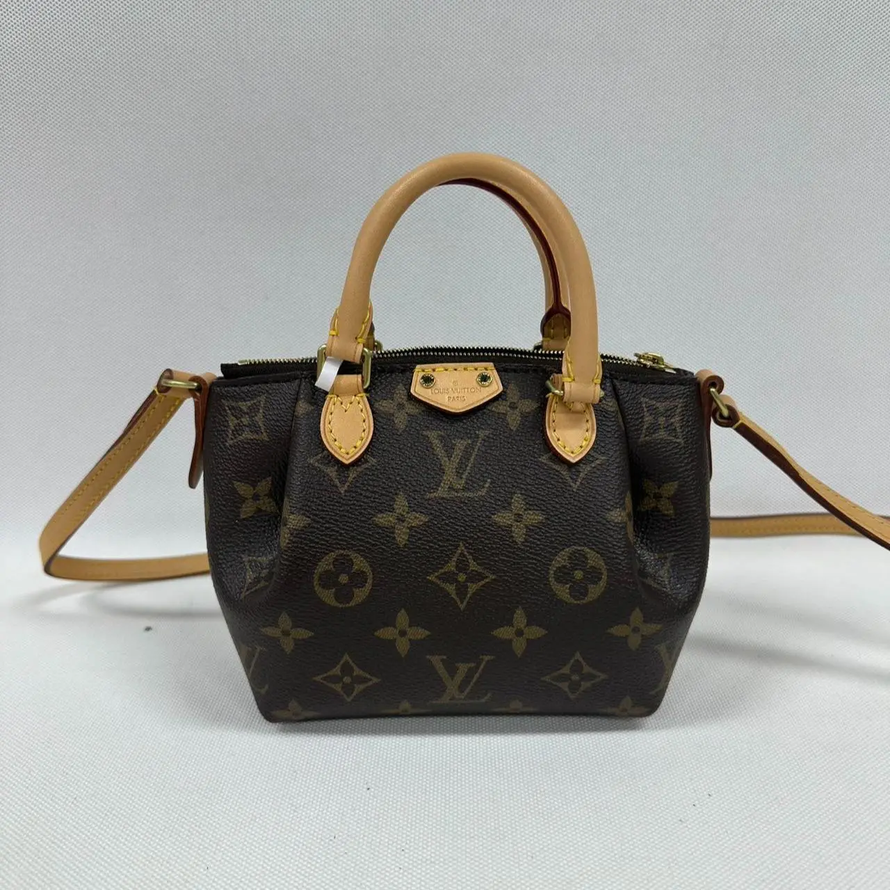 Pre-owned Louis Vuitton canvas Crossbody Bags LV nano turenne 15 crossbody bag [ Vault ]