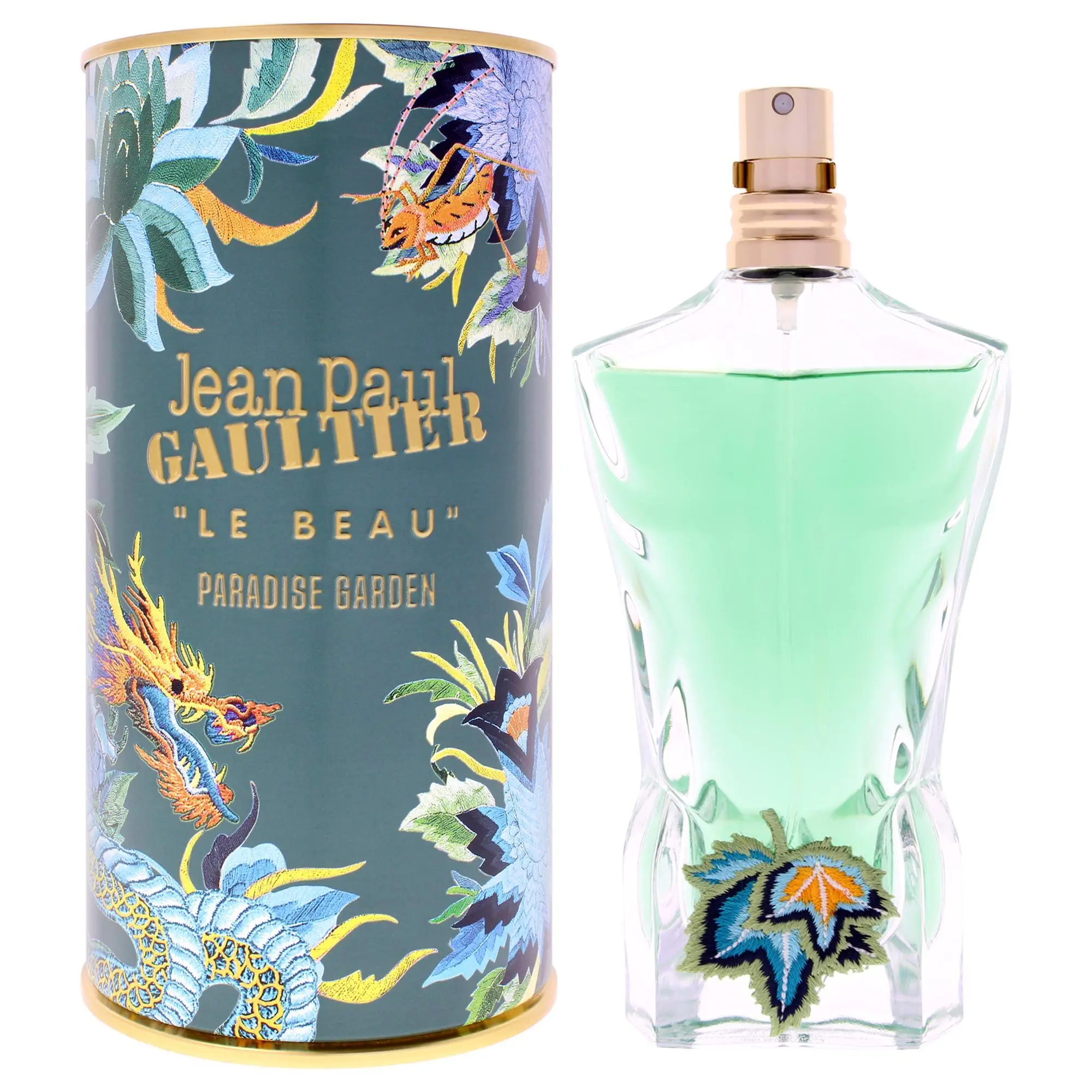 Le Beau Paradise Garden EDP Spray by Jean Paul Gaultier, Male Daily Wear Fragrance, 2.5 oz Single Bottle Unisex Fragrance